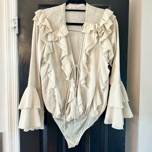 Free People In The Limelight Bodysuit Medium